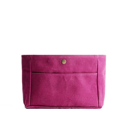 Dragonfruit*Classic*Small | Small canvas bag insert for organization
