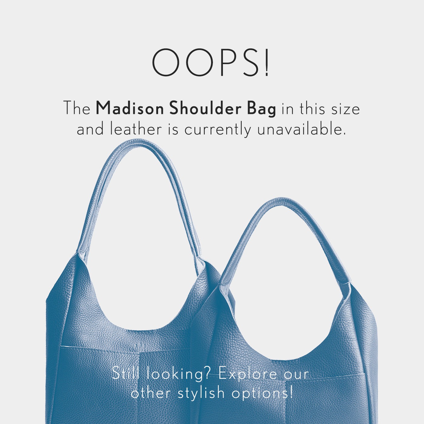 'Almost Perfect' Madison Shoulder Bag