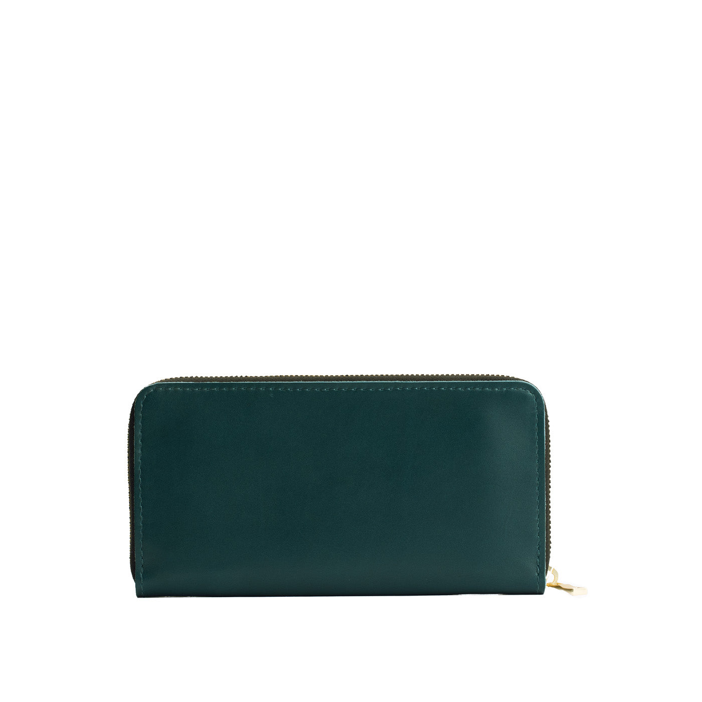 Harbor | Large accordion leather wallet with zipper closed