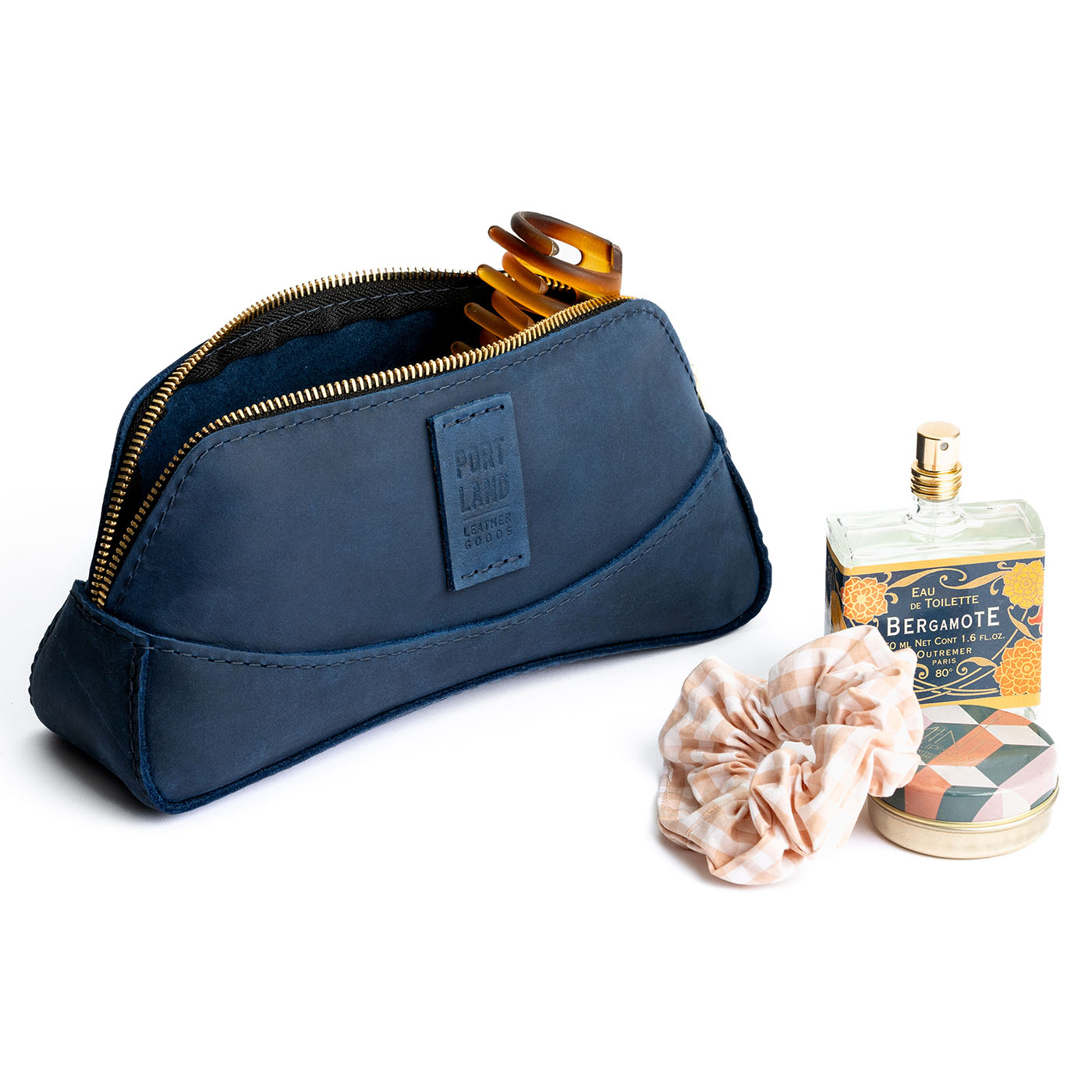 Deep Water | handmade accessory makeup bag pouch