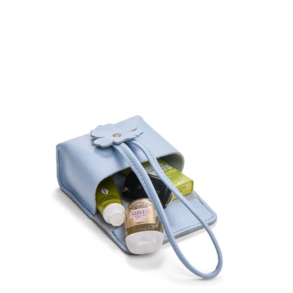 Skyway | Wristlet pouch with loop strap and a flower design