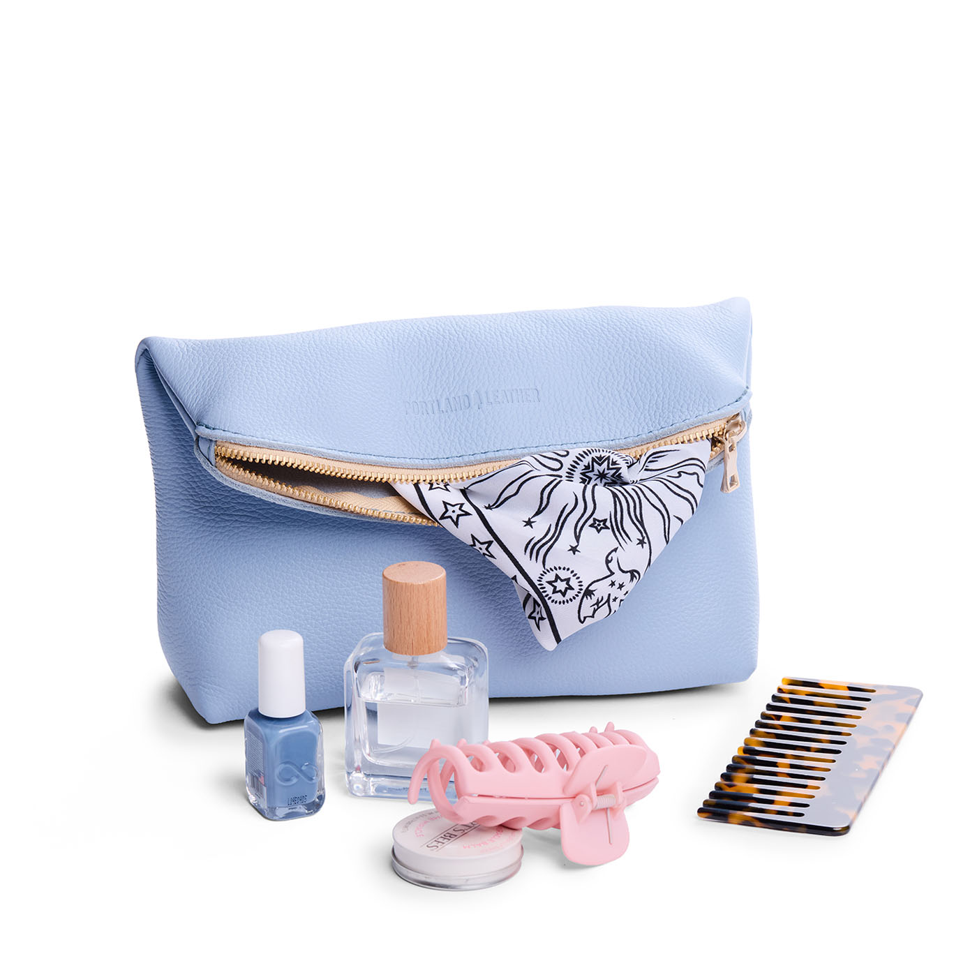 Skyway | Closed folded zipper pouch