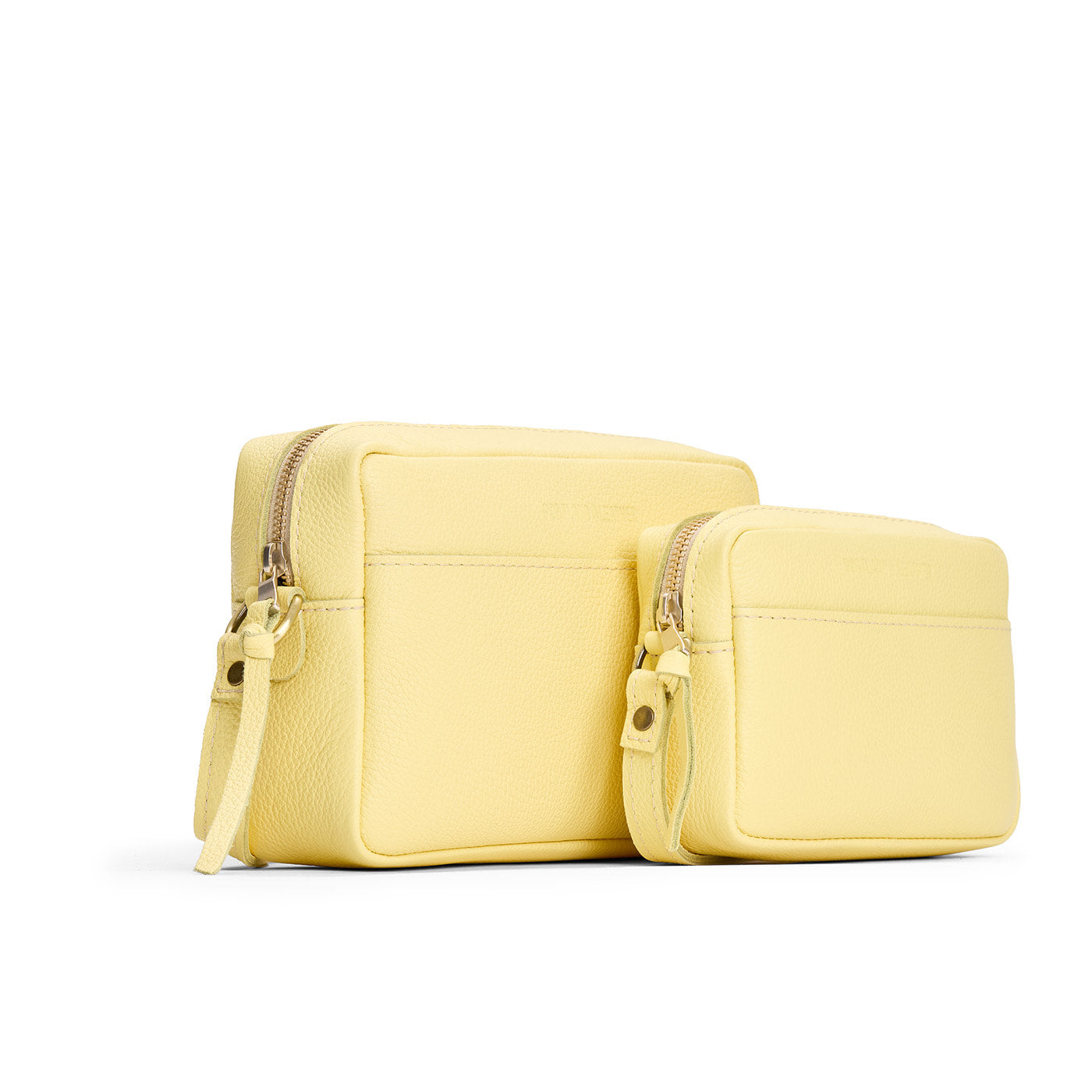 Butter Bliss | Size comparison rectangular crossbody with adjustable strap