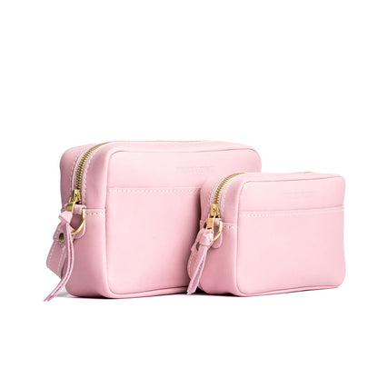 Vintage Pink | rectangular crossbody with adjustable strap