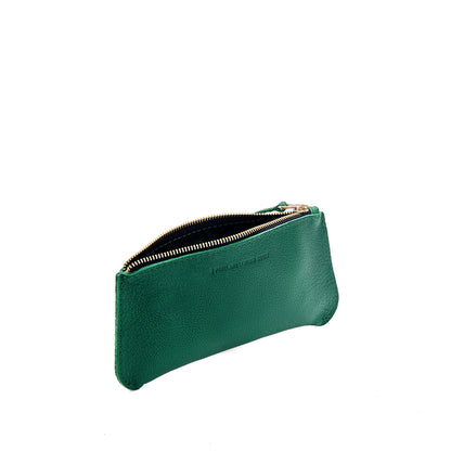 Bacalar*Large | Small pouch with a top zipper and unique curved bottom