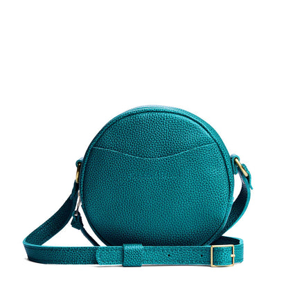 Aquarius*Small | Circle shaped crossbody bag with top zipper