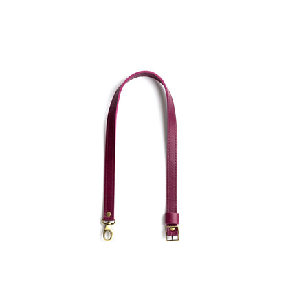Boysenberry | Leather Crossbody Bag strap extender