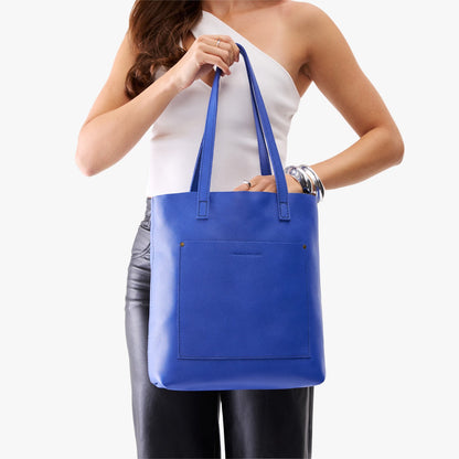 Astro Blue*Classic | Medium Tote with dual shoulder straps and crossbody strap
