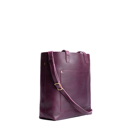 Plum*Classic | Medium Tote with dual shoulder straps and crossbody strap