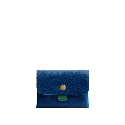 Caspian | Envelope snap wallet with contrast pull tab