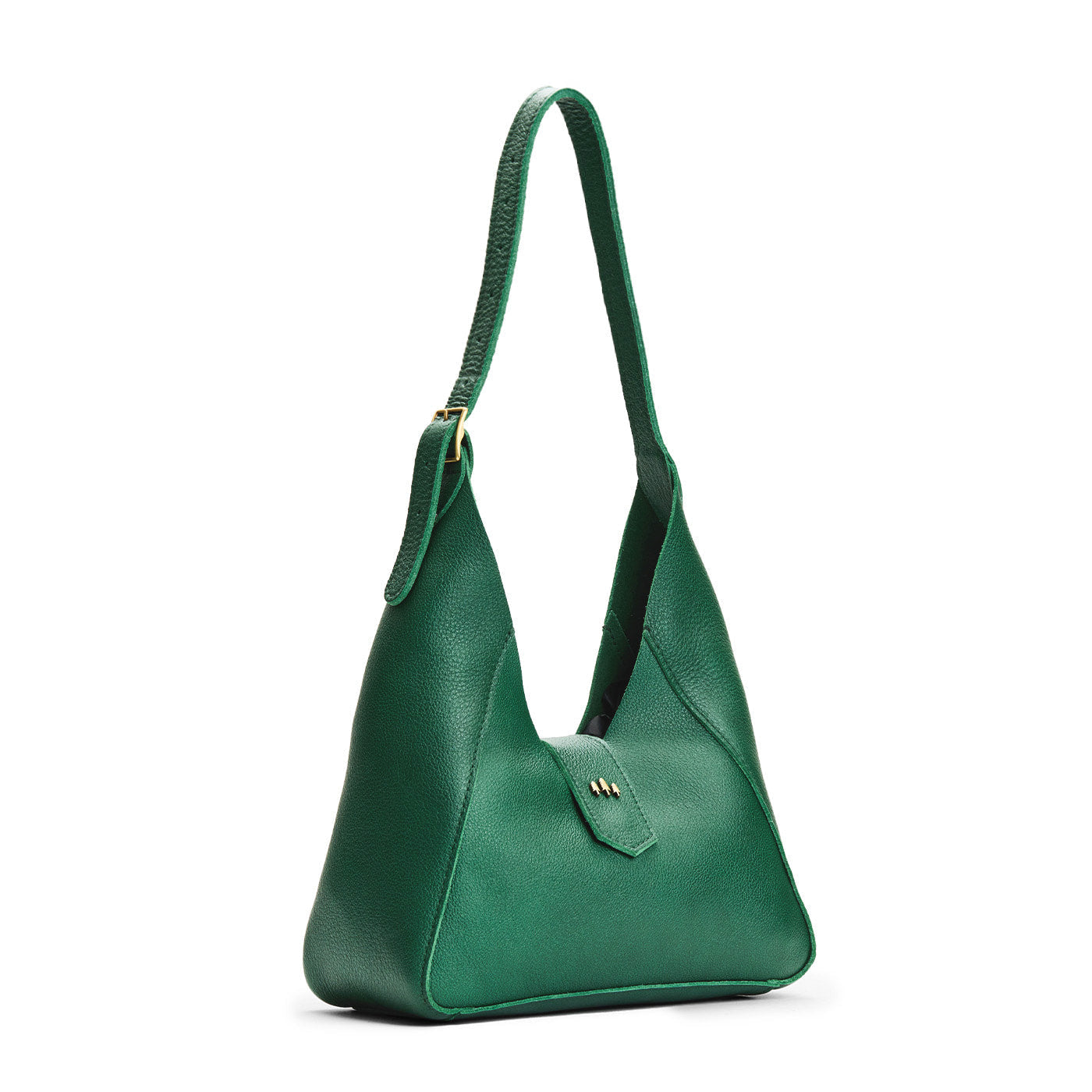 Bacalar | Structured hobo shoulder bag with adjustable strap and magnetic closure