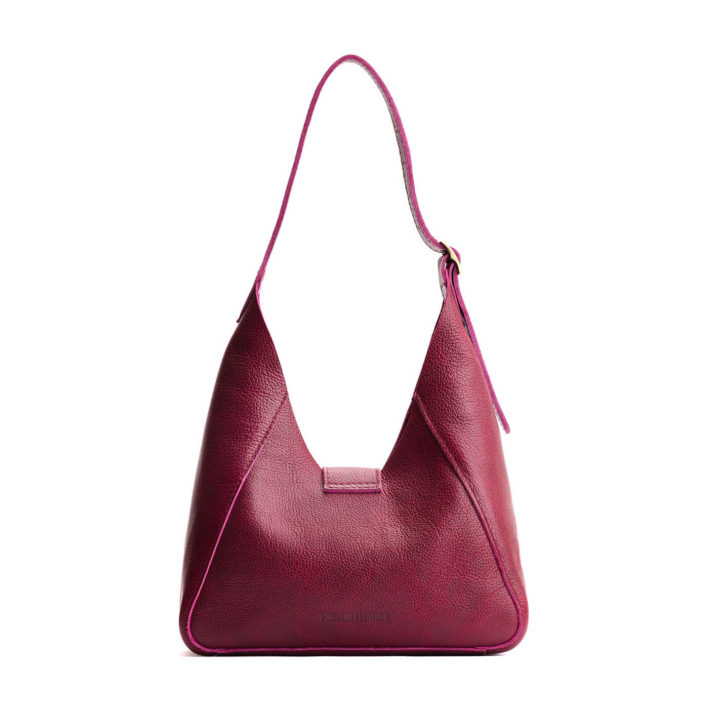 Orchid | Structured hobo shoulder bag with adjustable strap and magnetic closure