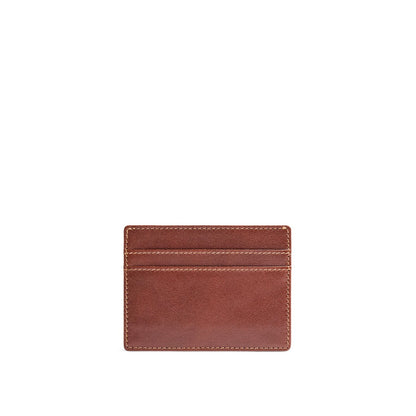 Saddlestone*Classic | Leather card holder on white background