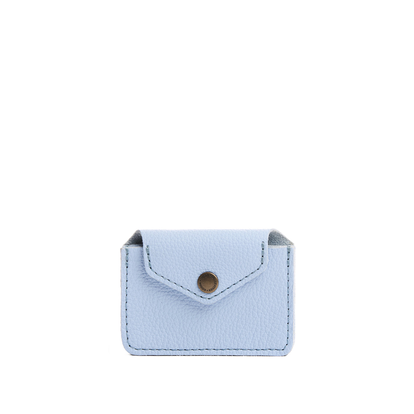 Skyway | Small leather wallet with snap closure