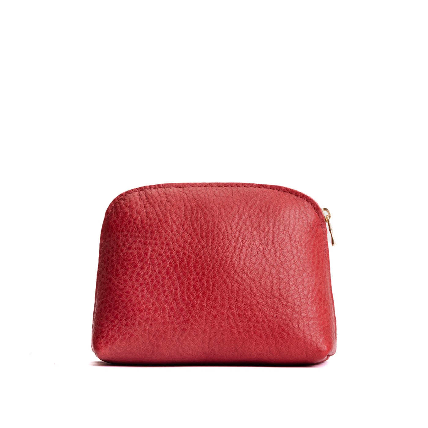 Sugar*Classic | Compact leather pouch with top zipper