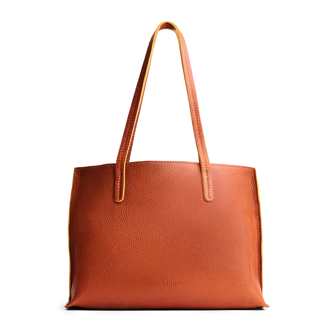 Sienna*Medium | Leather tote bag with interior snap key loop