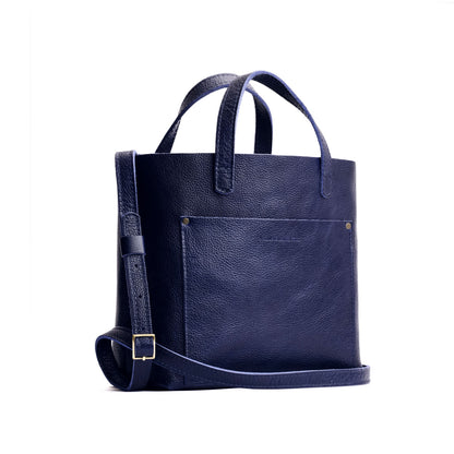 Cobalt*Classic | Midsize crossbody tote with handles and a pocket