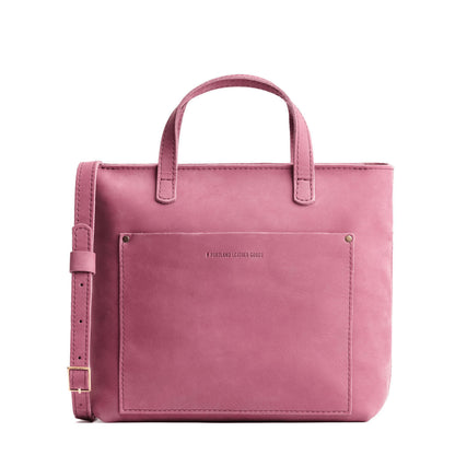 Foxglove*Zipper | Midsize crossbody tote with handles and a pocket