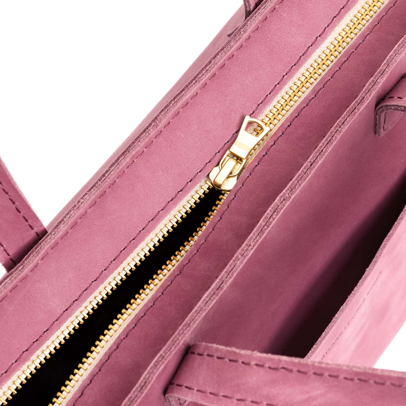 Foxglove*Zipper | Midsize crossbody tote with handles and a pocket