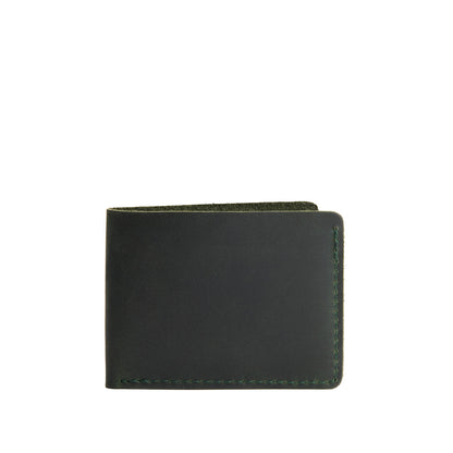 Evergreen | Leather bifold wallet with card slots