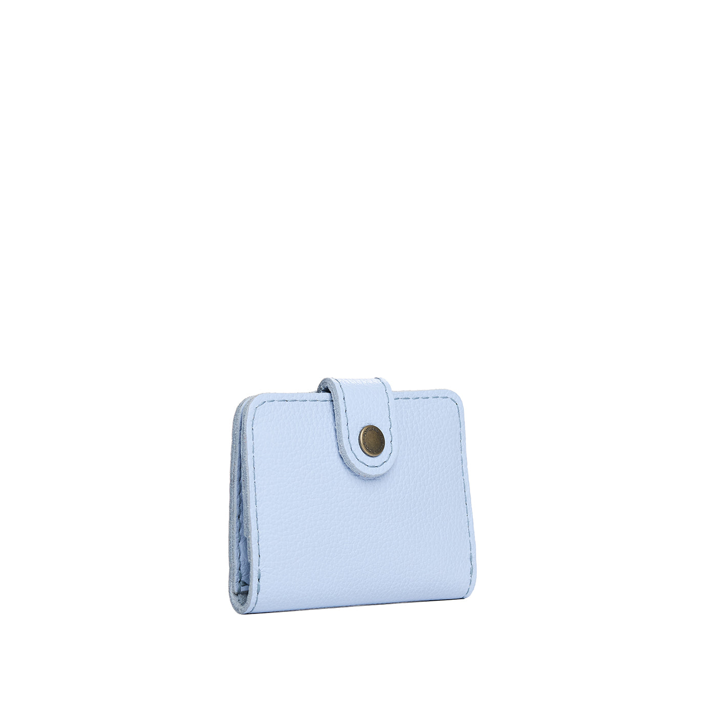 Skyway | Small leather wallet with snap closed