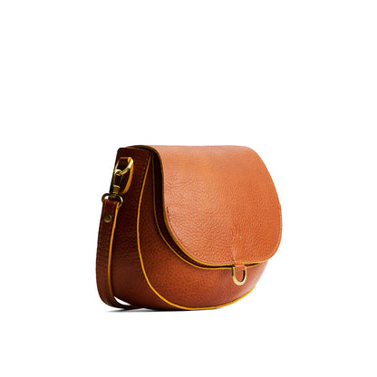 Sienna*Small | Petite leather Crossbody with a flap and magnetic closure