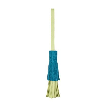 Shadow Lime | A two tiered fringe tassel