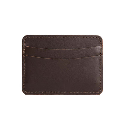 Grizzly | Minimalist leather wallet with card slots and PLG logo