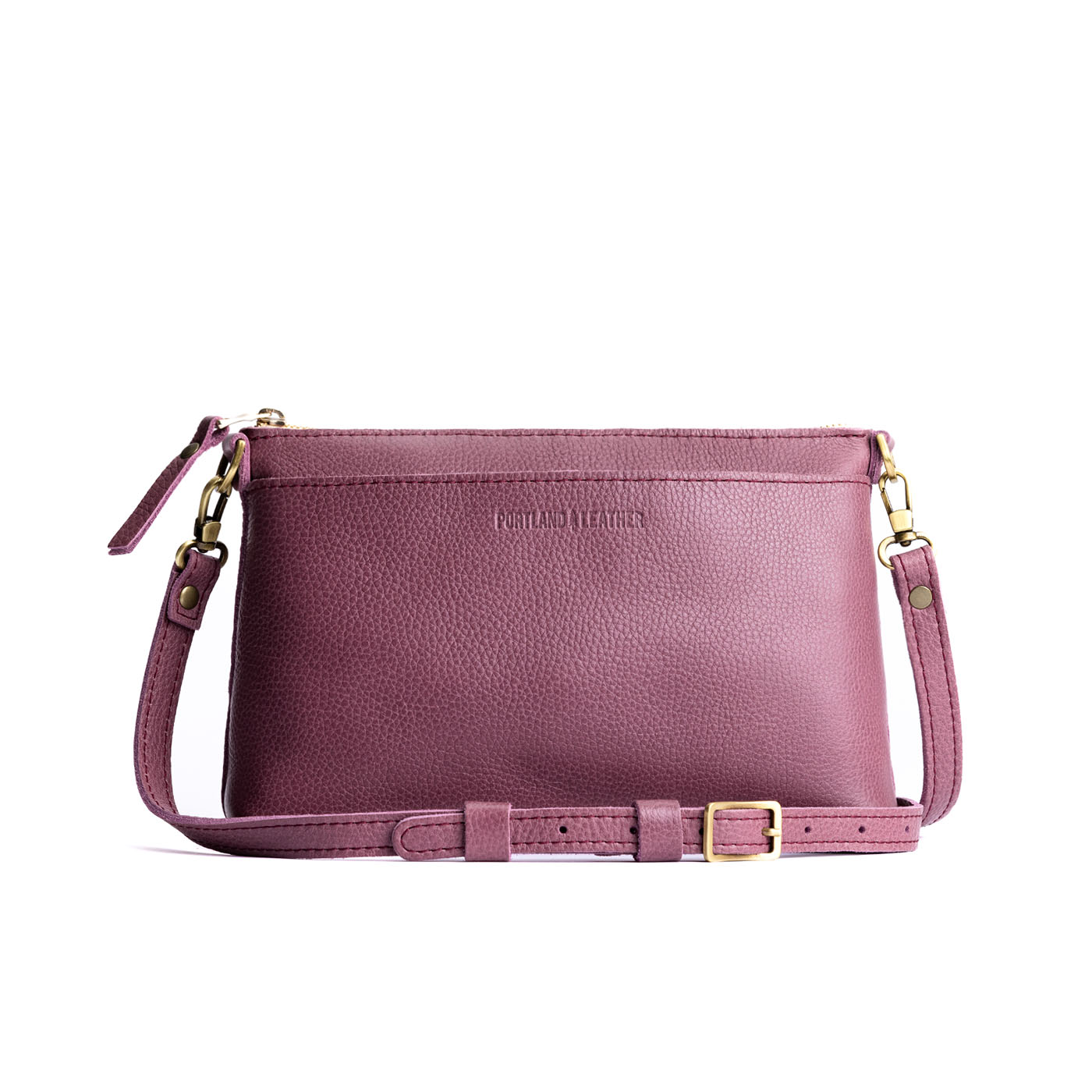 Kyoto*Small | Zip top petite crossbody bag with detachable strap
