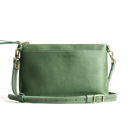 Mojito*Small | Zip top petite crossbody bag with detachable strap