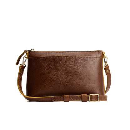 Asheville*Small | Zip top petite crossbody bag with detachable strap