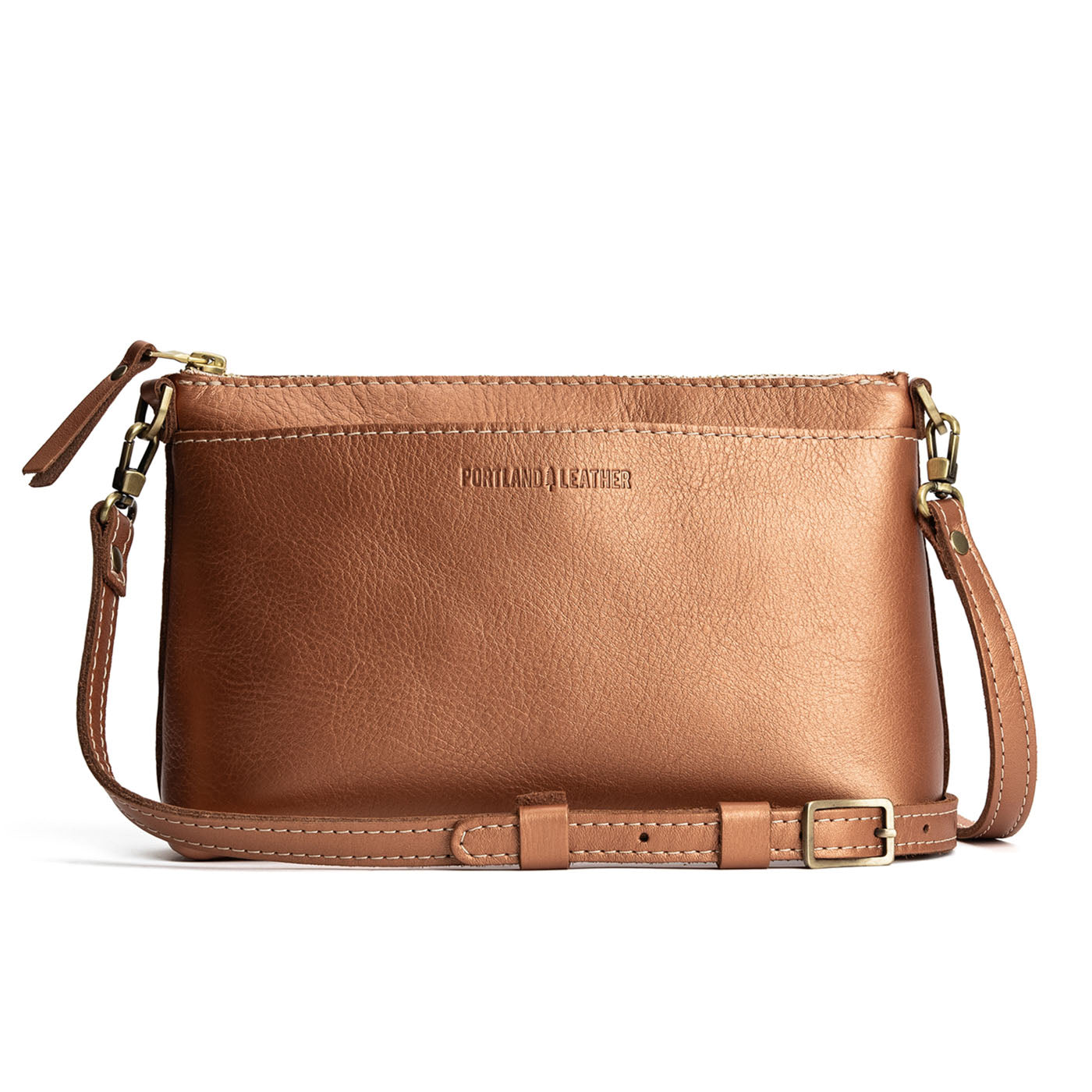 Hava*Small | Zip top petite crossbody bag with detachable strap