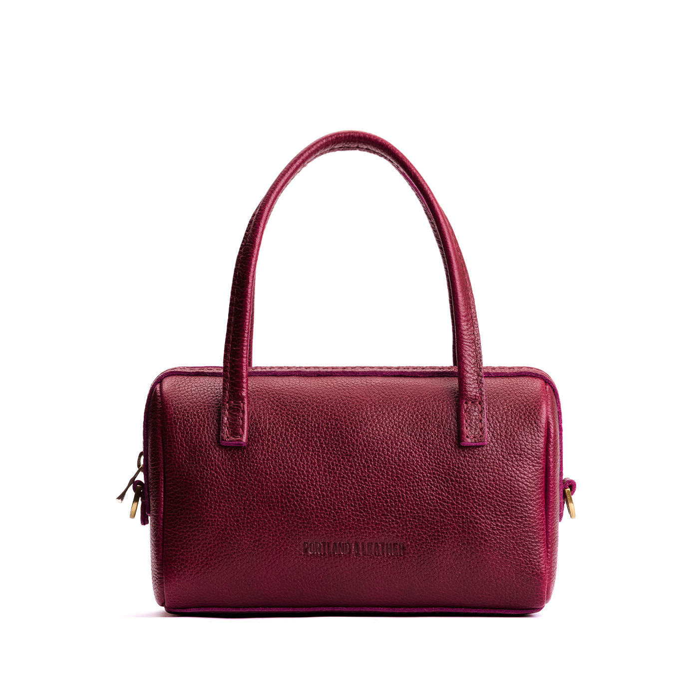 Orchid*Small | Mini duffle shaped handbag with crossbody strap