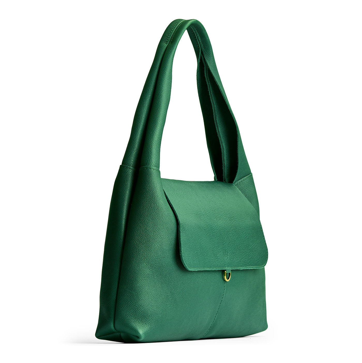 Bacalar*Large | Slouchy triangle shaped shoulder bag with a flap