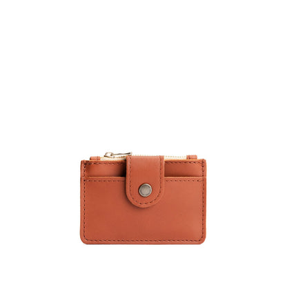 Clownfish | Compact wallet with snap closure and zippered pouch