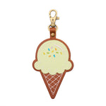 Shadow Lime | Ice Cream Shaped Keychain with swivel clasp