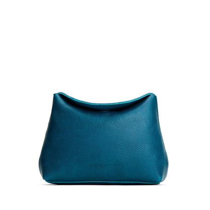 Planetary | Leather pouch with a folded magnetic closure