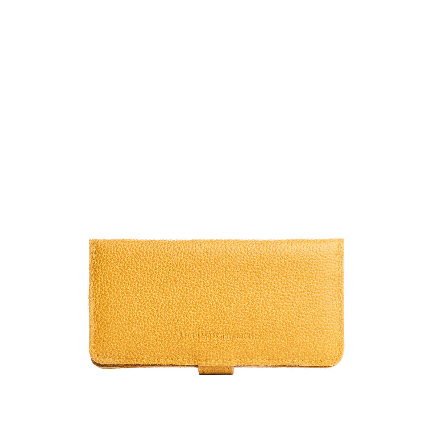 Sunshine | Leather wallet with snap closure