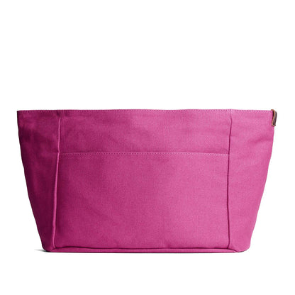 Dragonfruit*Zipper*Large | Large canvas bag insert for organization