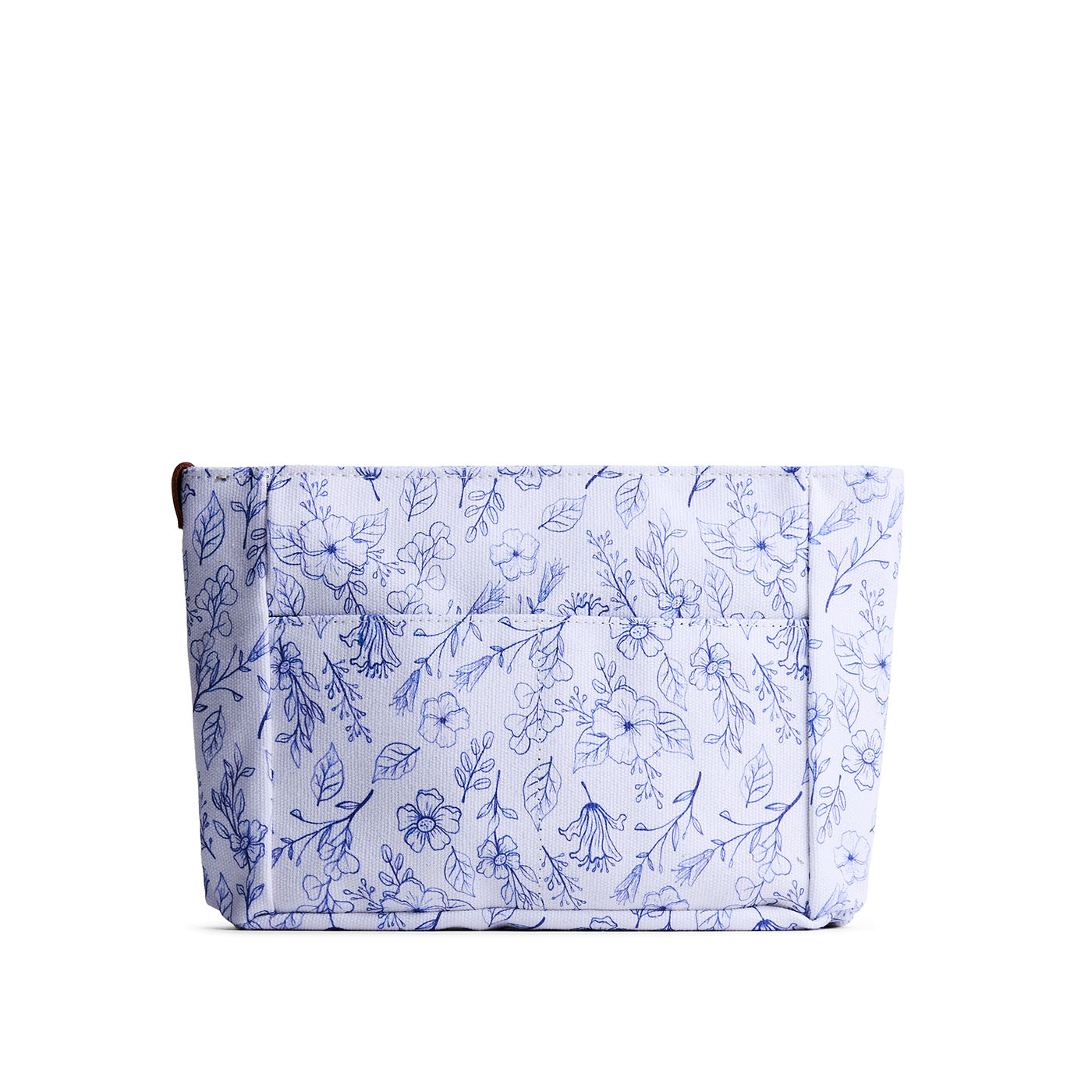 Marbella*Zipper*Small | Printed canvas organizer with pockets